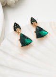 AARUSHI TRIANGLE STONE EARRINGS